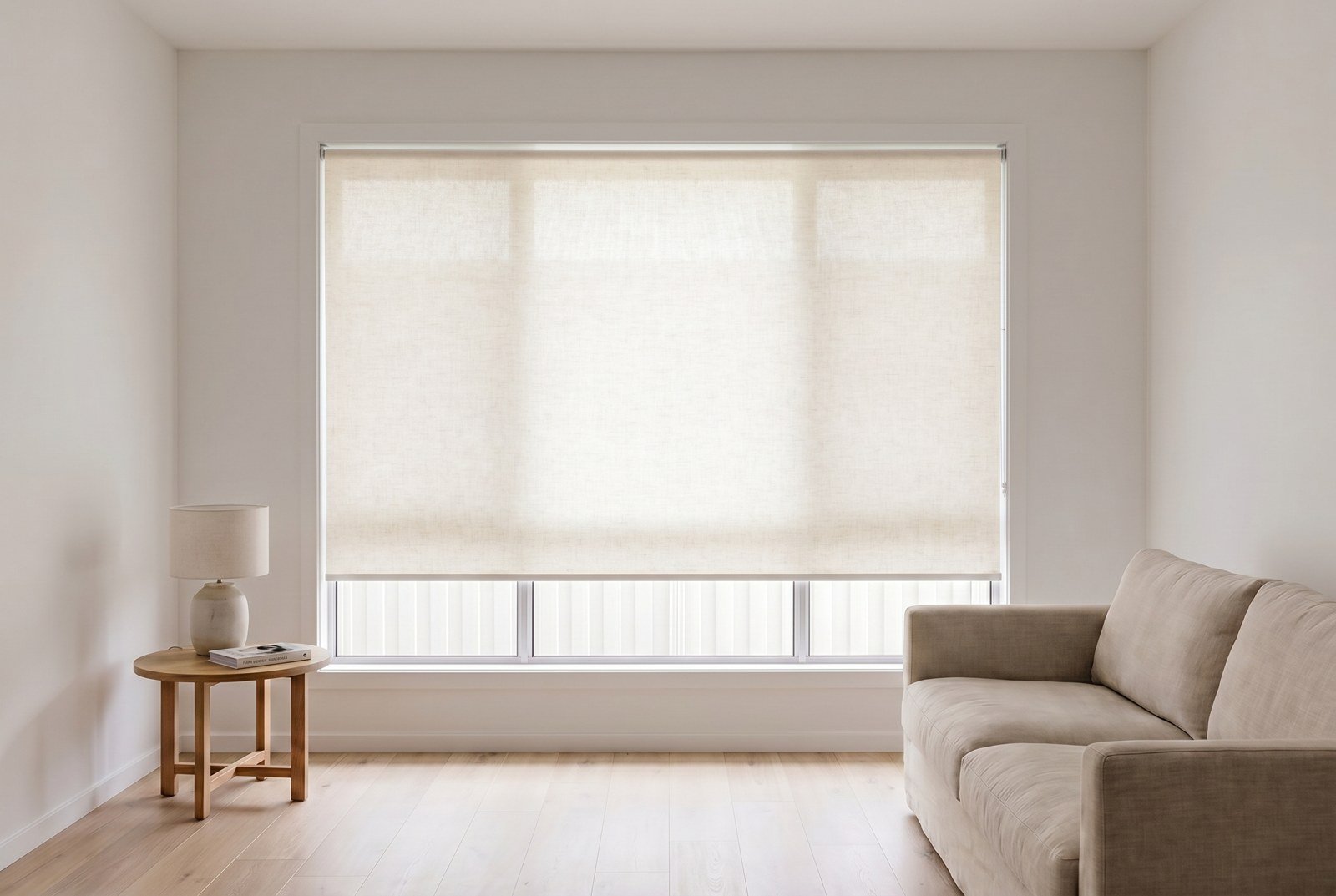 Linesque Light Filtering Roller Blind