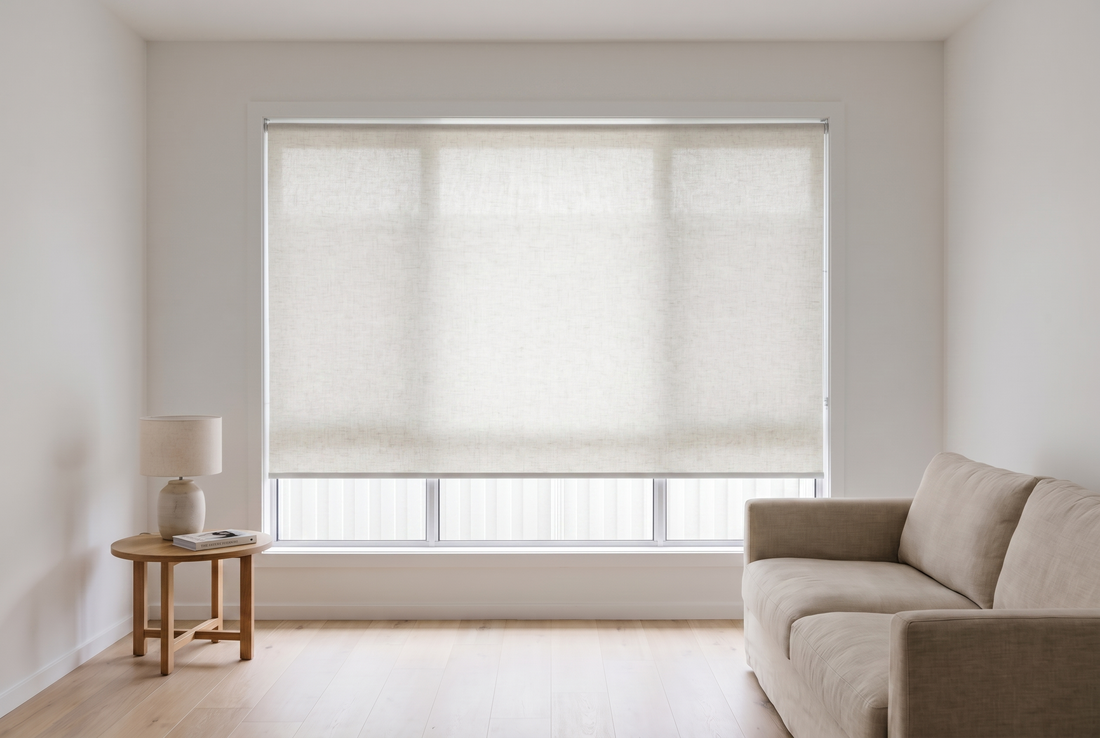 Linesque Light Filtering Roller Blind