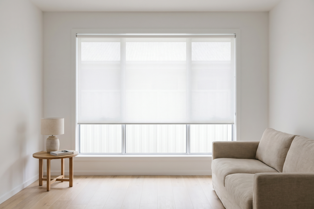 Linesque Light Filtering Roller Blind