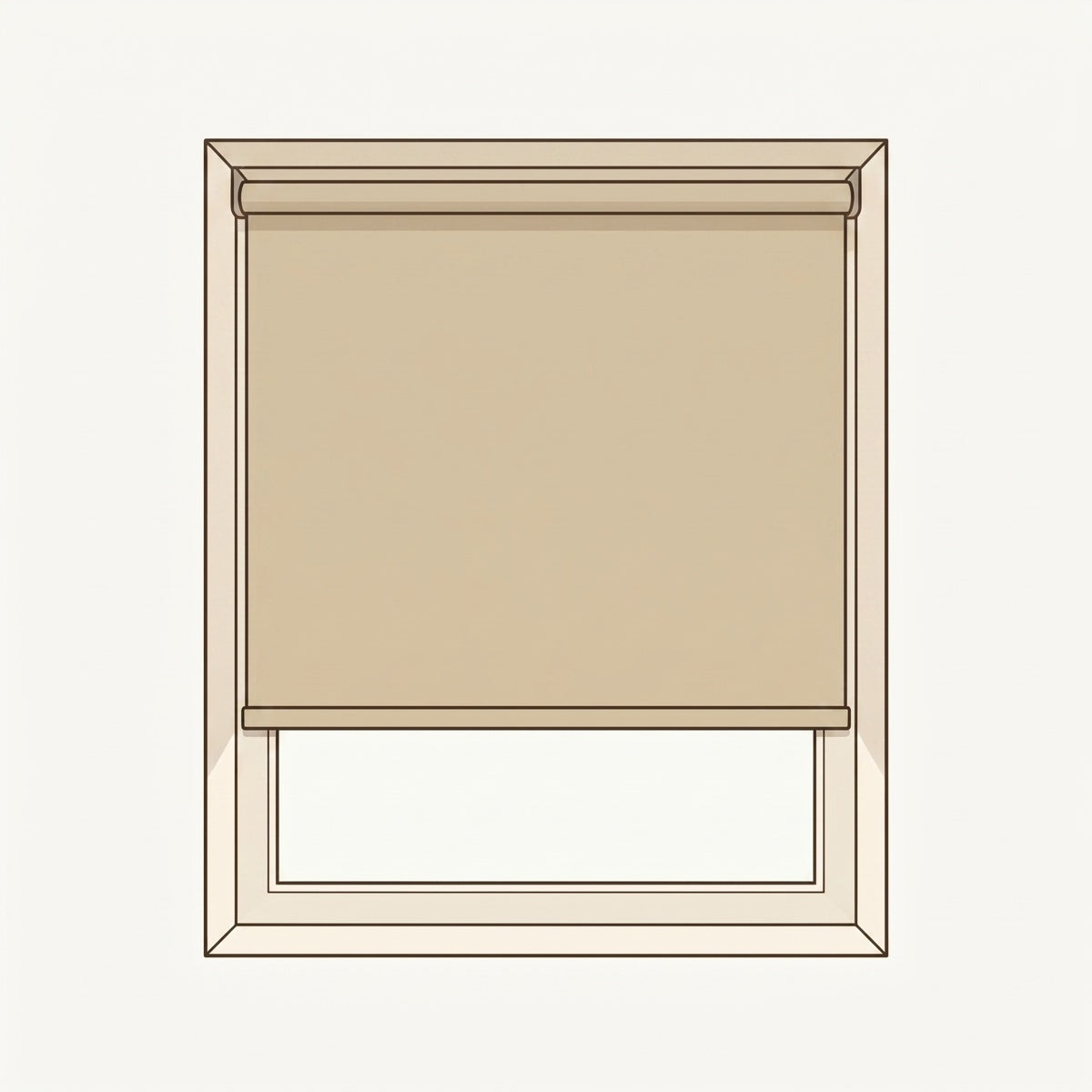 Blockout roller blind