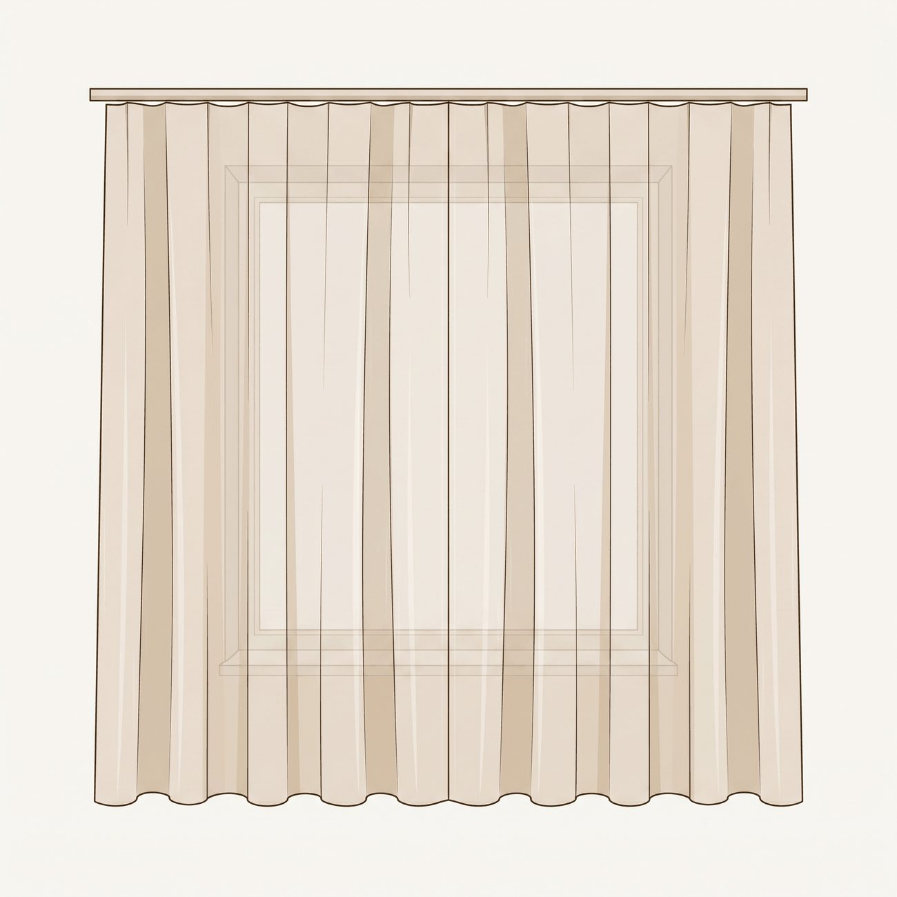 Sheer Curtain
